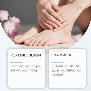 Portable nail nutrition care pen with compact design for all nail types and daily care.