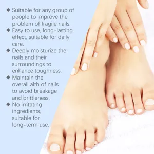 Nail care liquid for fragile nails deep moisturizing daily repair and strengthening protection