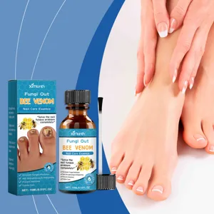 XIMONTH Bee Venom Nail Care Essence Strengthening Nail Repair Essence Serum For Damaged Brittle Nails Foot Hand Care Treatment
