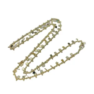 Gold star chain necklace for women, minimalist starry clavicle chain, trendy jewelry.