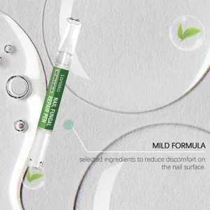 Detail view of the portable Laniska nail repair pen featuring a clean formula and easy application.