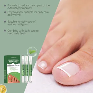 LANISKA nail fungal repair pen set with gentle herbal formula for daily nail care and health.
