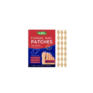 Suchodam fungal nail repair patches, 21 pieces set, overnight care for strong and healthy nails.