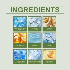 South Moon dettaglio ingredienti del trattamento unghie con tutti i componenti chiave.
