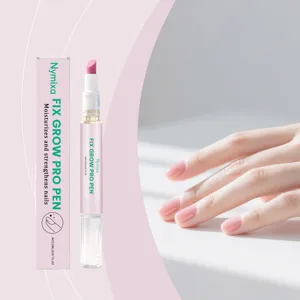 Nymixa nagelverzorging oliepen detailweergave met precisiepunt en mooie verpakking.