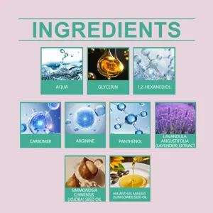 Gedetailleerd overzicht van natuurlijke cosmetische ingrediënten voor nagelverzorging met extracten.
