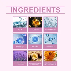 Gedetailleerd overzicht van cosmetische ingrediënten met natuurlijke plantaardige oliën.