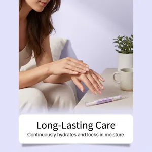 LANISKA cuticle oil pen for daily nail moisturizing, portable nourishing care detail view.