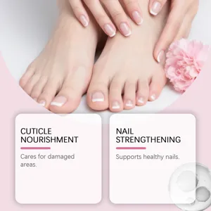 Detailed view of nail cuticle oil care, focusing on nourishing and strengthening fingernails.