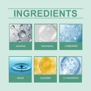 Gedetailleerde infographic met essentiële voedende cosmetische ingrediënten voor nagelverzorging.