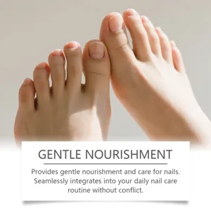 Gentle nail care patch for nourishing and protecting toenails. Thin, breathable, daily use.