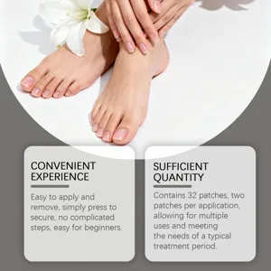 Nail care patches, smooth and natural finish, easy to apply daily care for healthy nails.