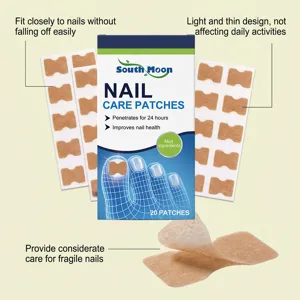 Patch de soin des ongles South Moon, 20 pcs, formule douce pour la sante des mains et pieds.