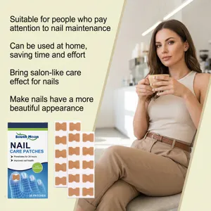 Patchs de soin des ongles South Moon, formule douce pour l'entretien et la beauté des ongles.