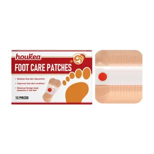 Herbal Foot Care Patches Breathable Relief Foot Patch Nourishing Skin Deep Care Relaxing Foot Pads Daily
