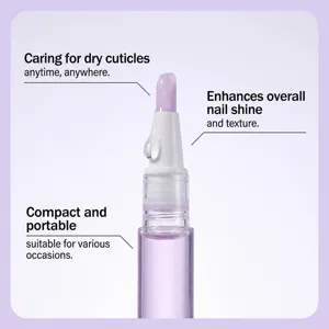 Nail cuticle oil pen portable moisturizing nourishing care for dry nails and hands smooth.