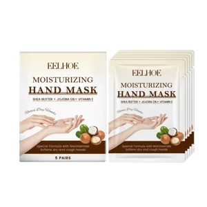 Vitamin E Moisturizing Hand Mask Shea Butter Jojoba Oil Hand Care Treatment Nourishing Repairing Dry Skin