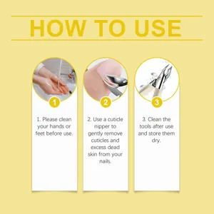 Guía paso a paso sobre cómo usar la pinza para cutículas para el cuidado de uñas