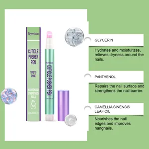 Nymixa cuticle pusher pen for nail care, moisturizing and repairing dry nail edges. 2.5ml.
