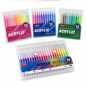 Set gel ακρυλικό στυλό 0.8mm μυτή τέχνη ζωγραφική DIY γκράφιτι μαρκαδόρος χαρτικά ειδή