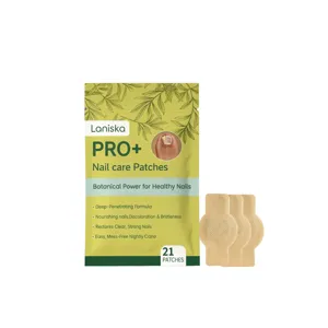 LANISKA nail care patches for nourishing and repairing damaged nails, easy nightly care.