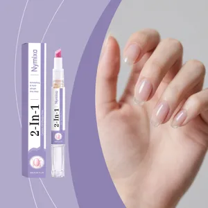 Dual Head Cuticle Oil Pusher Pen Nail Care Moisturizing Nourishing Anti-Hangnail Portable Nail Treatment Pen