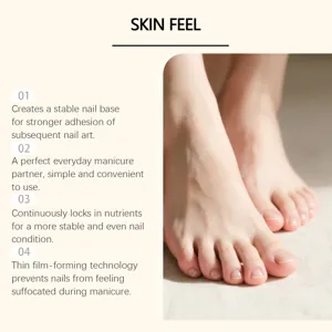 Detailed view of nail cuticle oil pen for moisturizing, nourishing hands and feet care.