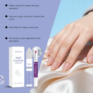 Nymixa nail cuticle care kit with cream and oil pen for smooth healthy nails and hands.