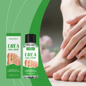 HOUKEA soin des ongles à l'urée 30ml, essence nourrissante et réparatrice pour ongles secs.