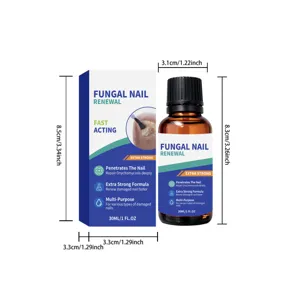 Nagelverzorgingsvloeistof voor schimmelherstel met diepe formule, handige fles van 30ml.