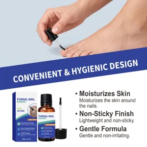 Nagelherstelvloeistof detail, zachte formule, hydraterend en snel werkende verzorging.