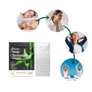 Ximonth deep cleansing detox foot patches for night care and personal wellness 10pcs