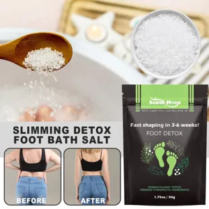 South Moon Kräuter Ätherisches Öl Fußbadesalz Fußdetox Sanfte Reinigung Entspannende Körperpflege Für Fuß-Spa
