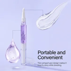 Portable nail care pen for smooth and beautiful nails, compact design for easy travel use.