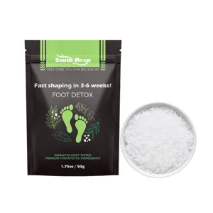 SOUTH MOON Fußdetox Badesalz 50g Mineralisches Fußbad zur sanften Reinigung und Entspannung