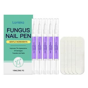 LANISKA Fungus Nail Pen Set Nail Repair Treatment Kit with Files 15ml Professional Care