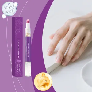 Cuticle oil pen for nail care, portable moisturizing nail treatment pen for dry cuticles