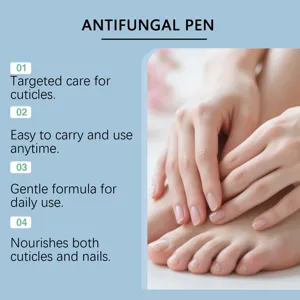 Nail care pen detail image showing targeted cuticle care and daily nourishment features for healthy nails.