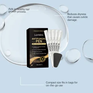 LANISKA Antifungal Nail Pen Set with 25% Undecylenic Acid for Healthy Nail Care & Repair