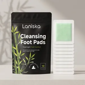Herbal Cleansing Foot Pads Nighttime Foot Care Relaxing Foot Care Patches for Daily Foot Relaxation and Comfort