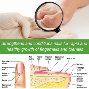 Nagelverzorging serum roller voor handen en voeten, versterkt en voedt voor gezonde groei.