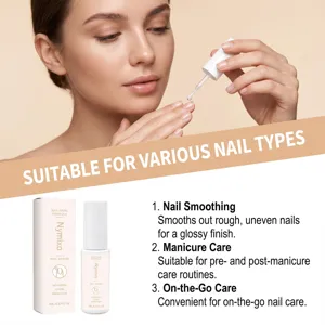 Nymixa nail care serum detail view showing nourishing formula for smooth and glossy nails.