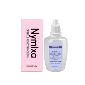 Nymixa Cuticle Remover Cream 50ml, gentle nail care for hands and toes with aloe vera.
