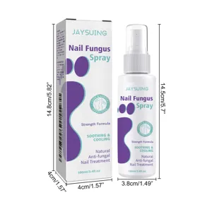 Jaysuing nail fungus spray 100ml, soothing and cooling natural anti-fungal nail treatment.