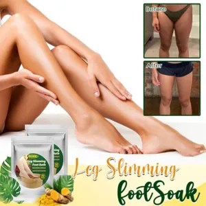 EELHOE ginger leg slimming foot bath herbal soak 10pcs relaxing foot care wellness product