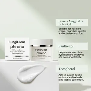 Crème de Soin pour Ongles Extrait Végétal Nourrissante Hydratante Réparatrice pour Lit Unguénal et Contour des Ongles Soin Quotidien