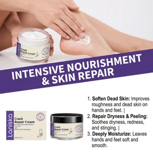 LANISKA Rissreparaturcreme 100g für Hände und Füße, spendet Feuchtigkeit und pflegt weich.