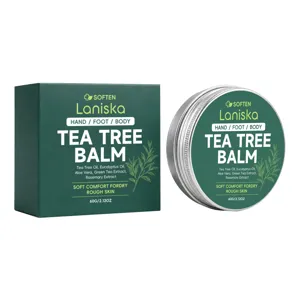 LANISKA Balsamo all olio di albero di tea mani piedi corpo pelle secca idratante 60g
