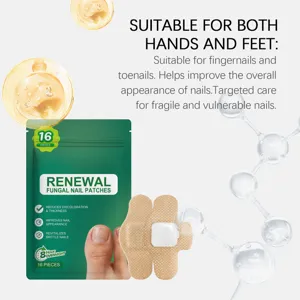Effective fungal nail patches for hands and feet care, breathable and comfortable design.