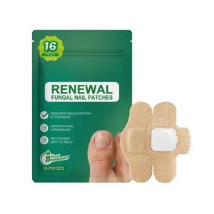 Fungal nail care patches breathable comfortable toe nail treatment strips 16 pieces set